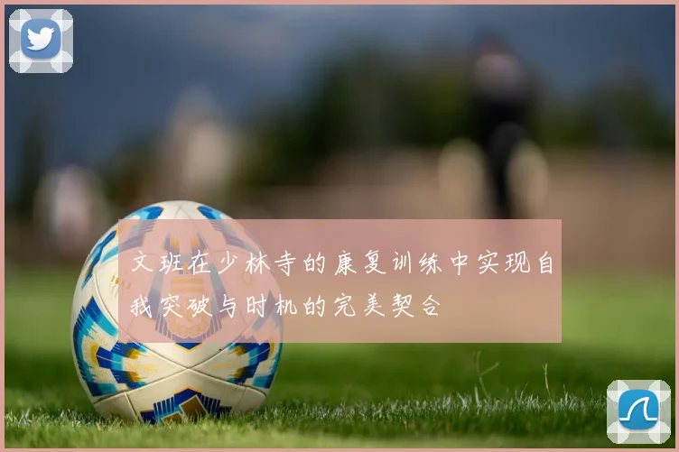 文班在少林寺的康复训练中实现自我突破与时机的完美契合